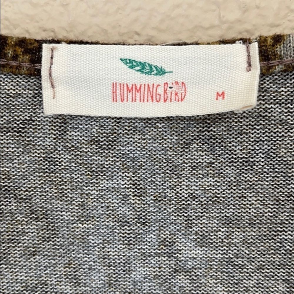 ❤️Hummingbird Snake Print Oversized Blouse - Picture 2 of 4